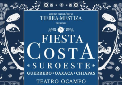 “Fiesta Costa Suroeste”, sáb 22 ene, Teatro Ocampo, 18:00h, boletos en taquilla.