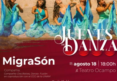 Jueves de danza, MigraSón, 18 ago, 18:00hr, Teatro Ocampo
