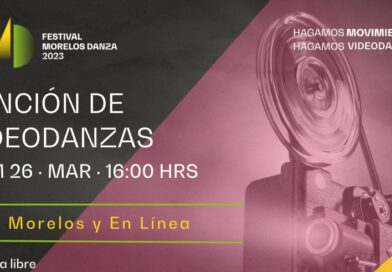 Función “Videodanzas”, 16:00Hrs, 26 de marzo, Cine Morelos.