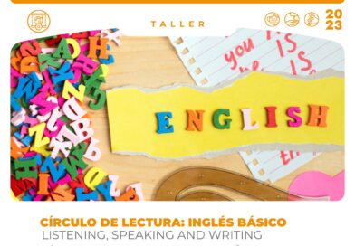 Taller: “Ingles básico ”, sábados 11 y 25 de mar, 12:00 a 13:30 hrs, en CDC Los Chocolates.