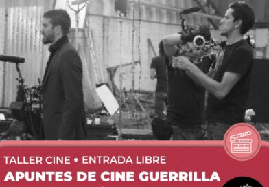 Taller “Apuntes de cine guerrilla”, 17:00Hrs, 1 y 2 de Abril, Cine Morelos sala Gabriel Figueroa.