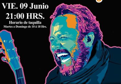 Presentación “Nicho Hinojosa”, 21:00Hrs, 9 de junio, Teatro Ocampo.
