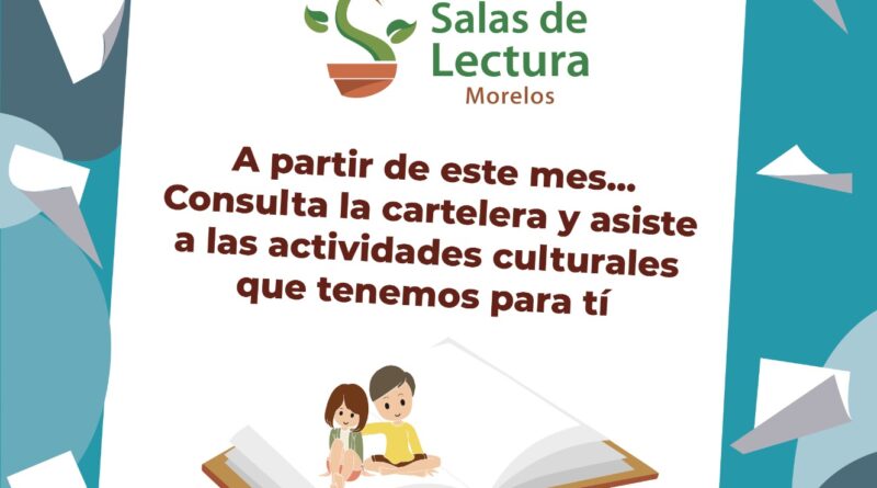 Programación de Salas de Lectura Morelos – Junio 2023