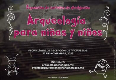 Exposición de carteles de divulgación arqueología para niños y niñas, fecha límite 22 de noviembre